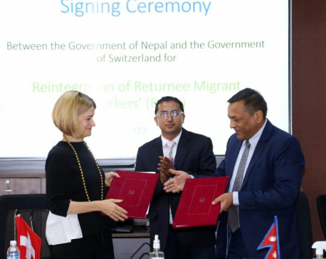 Nepal and Switzerland partner to reintegrate returnee migrant workers in Nepal