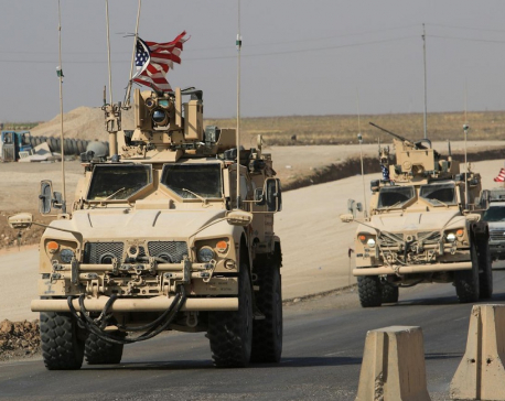 U.S. troops cross into Iraq from Syria