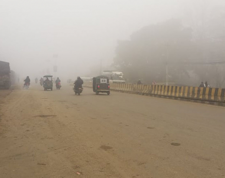 Weather predicted to be cloudy and foggy in Terai