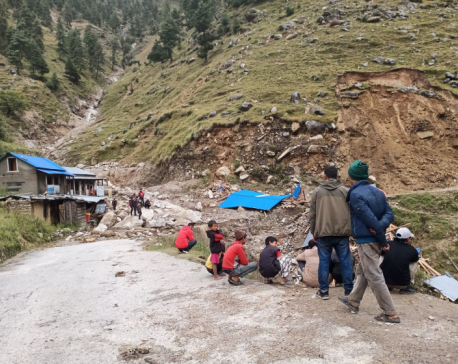 1,500 houses damaged due to landslide and floods in Kalikot