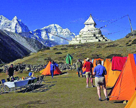 Average length of stay of third-country visitor in Nepal increases from 12.7 days to 15.1 days