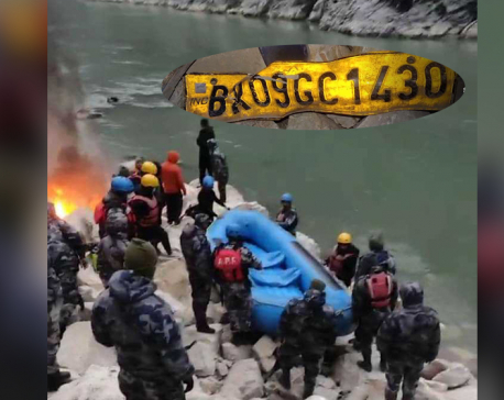 Bolero jeep that fell in Trishuli River confirmed to have Indian number plates