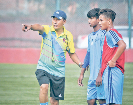National team duty is big test: Coach Lopsang