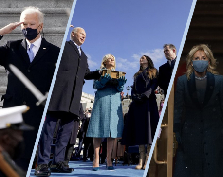 In Photos: US President Joe Biden takes office