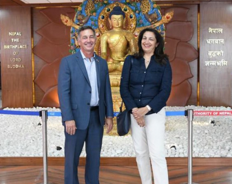 US Under Secretary Uzra Zeya in Kathmandu on a three-day visit to Nepal