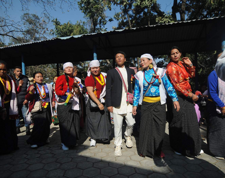 Kirat community observes Sakela Udhauli (In pictures)