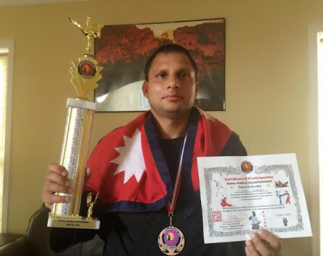 Karate player Thakuri listed for Guinness World Records