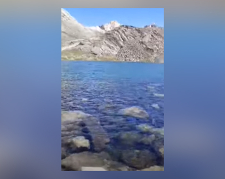 Discovery of new lake at higher altitude than Tilicho Lake claimed in Dolpa