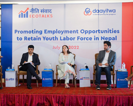 Daayitwa advocates creating employment opportunities to retain youth labor force in Nepal