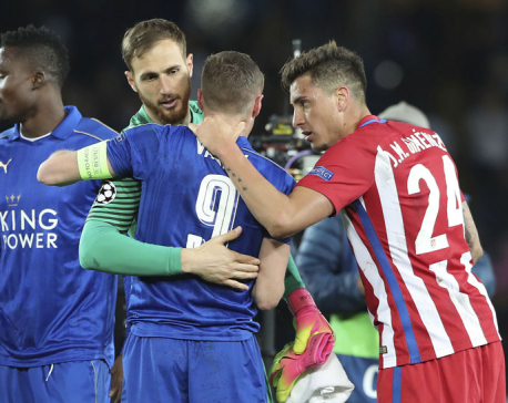 Remarkable Leicester journey ended by Atletico Madrid