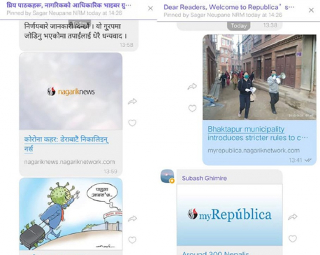 Republica and Nagarik launch official Viber community groups