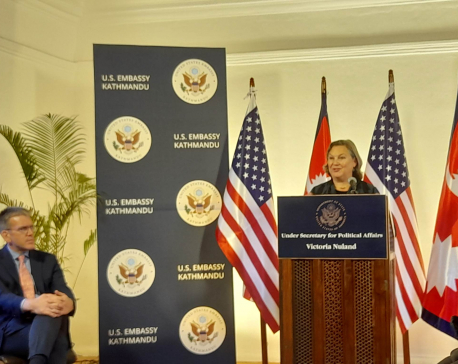 Visiting US Under Secretary Nuland discusses ‘next step in finalizing MCC projects’ as she concludes Nepal visit