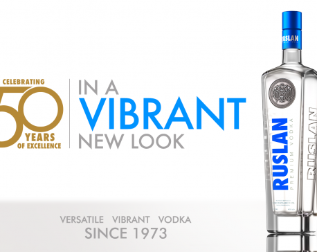Ruslan Vodka celebrates 50 years with newly- unveiled bottle