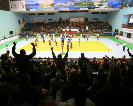 India beat Nepal in Women's Volleyball