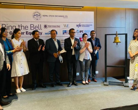IFC and Nepal Stock Exchange ring the bell for gender equality