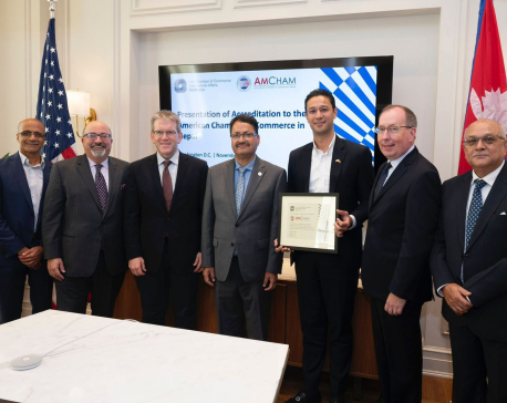 AmCham Nepal receives accreditation from US Chamber of Commerce, aiming to boost foreign investment