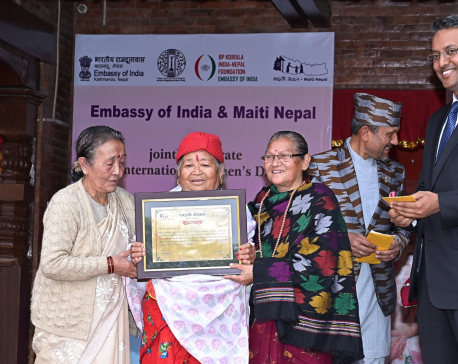 Embassy of India and Maiti Nepal join forces to celebrate International Women’s Day
