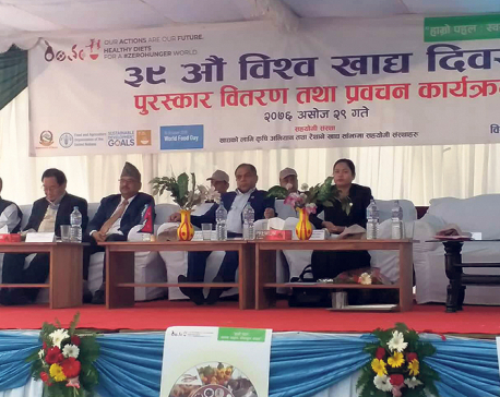 Food management, not famine, challenge for Nepal: Minister