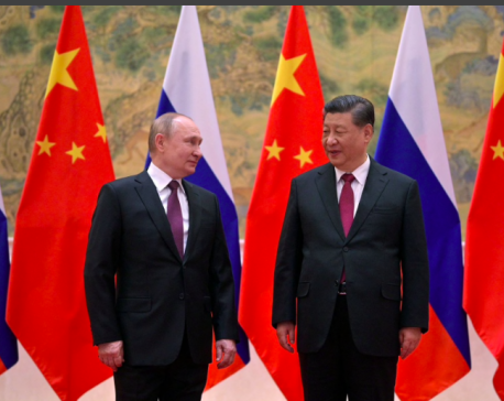 Putin and Xi unveil alliance at Olympics, mixing politics and sport
