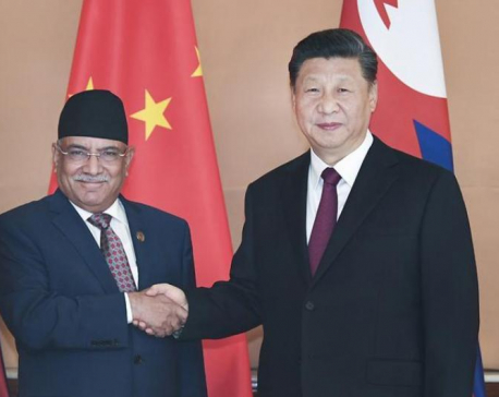 Xi's visit laid foundation to materialize idea of trilateral partnership between China, Nepal and India, says Dahal