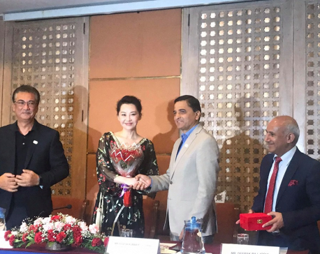 Chinese actress Xu Qing appointed as goodwill ambassador for promotion of Visit Nepal 2020
