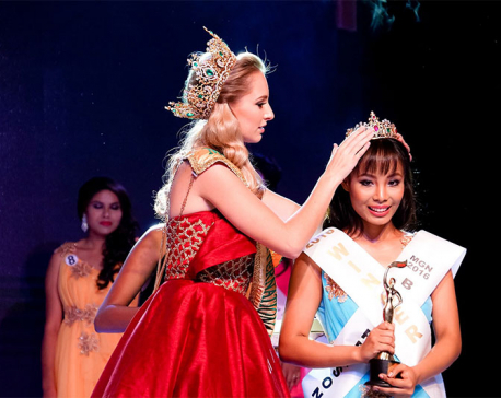 Lama crowned 'Miss Grand Nepal-2016'