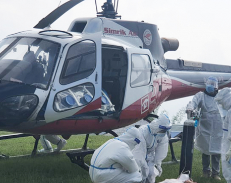 COVID-19 patients forced to charter expensive helicopter to reach hospitals