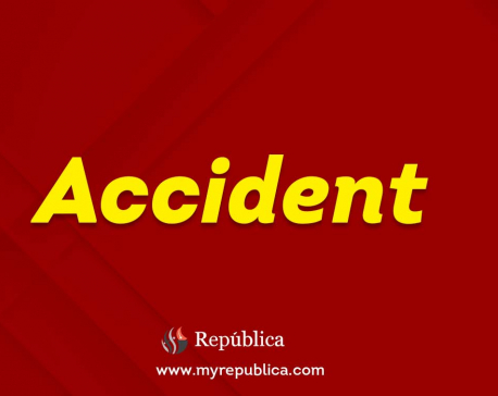One killed, three injured in road accident