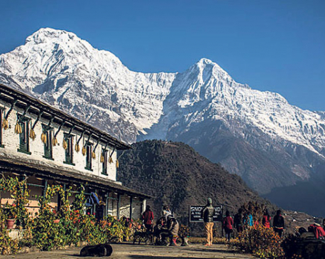 Annapurna region welcomed record 158,600 trekkers in 2017