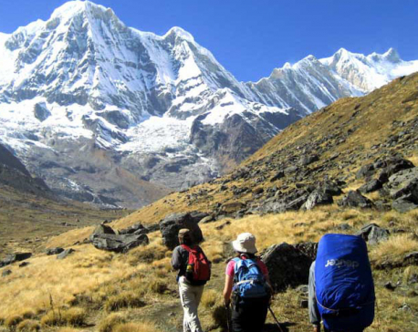 Trekkers trickling back to Annapurna Base Camp
