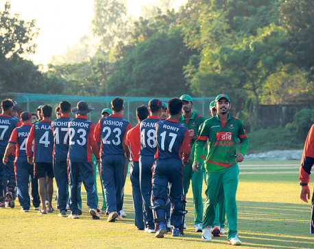 Asif shines in Nepal’s win over Bangladesh