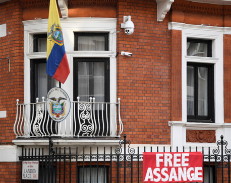 Assange will eventually have to leave our embassy in London – Ecuador President