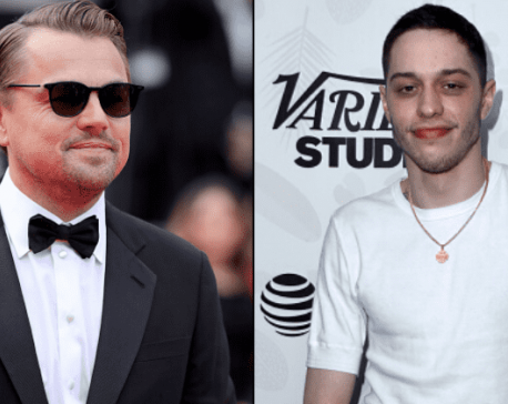 Pete Davidson reveals he had a crush on Leonardo DiCaprio