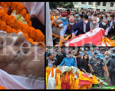 PHOTOS: Leaders pay their last tributes to Giri