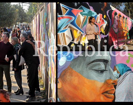 Artudio in collaboration with US Embassy organizes Street Art Project in Nepal