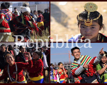 In Pictures: Sakela Udhauli festival being observed in Tudikhel
