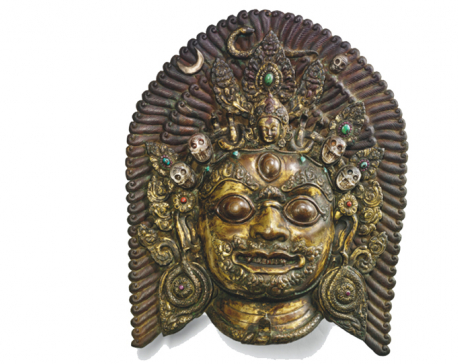 Nearly 500-year-old Bhairav’s mask sold for Rs 7 million in Paris