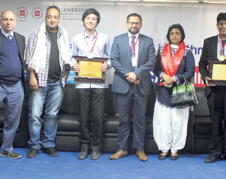 British Model College felicitates country toppers