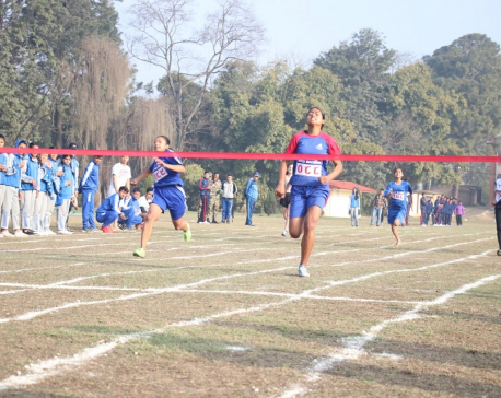 Bhaktapur dominating in Inter-Municipal Athletics Competition