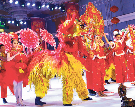 Chinese New Year gala in Kathmandu