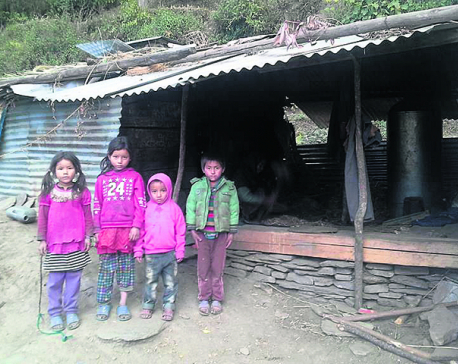 Snowfall shuts schools in Northern Gorkha