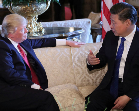 Trump goes to China