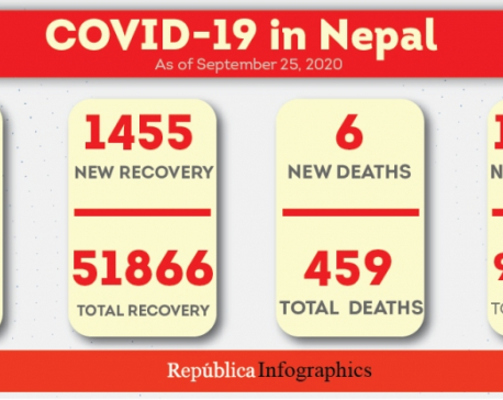 With 1,313 fresh cases in past 24 hours, Nepal’s coronavirus case tally surpasses 70,000 mark