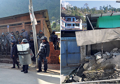 Curfew imposed in Barhabise to demolish illegal structures