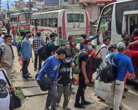 Two million people expected to leave Kathmandu Valley this Dashain