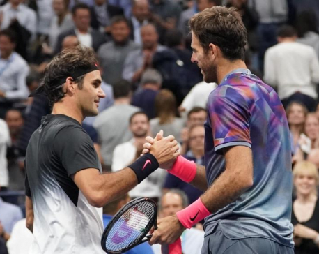 Federer's U.S. Open quest ended by big-hearted Del Potro