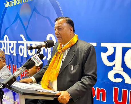 Education Minister Poudel calls Nepalis living abroad to return home and participate in nation building