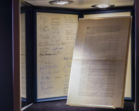 Rare first printing of US Constitution sells for record $43M