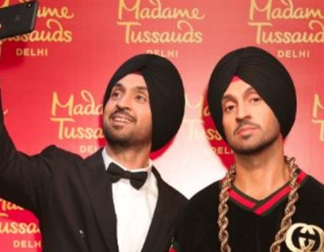 Diljit Dosanjh unveils his wax statue at Delhi's Madame Tussauds