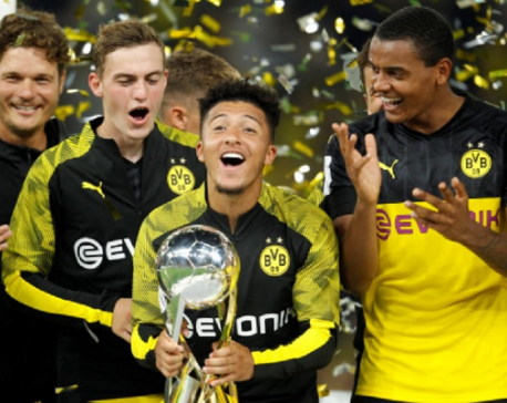 Sancho stars as Dortmund down toothless Bayern to win German Super Cup